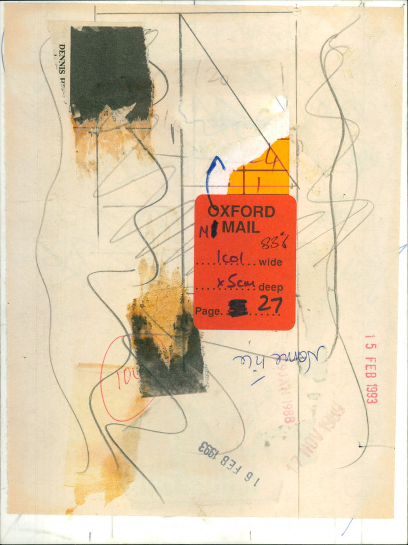 Dennis Hedges - Vintage Photograph