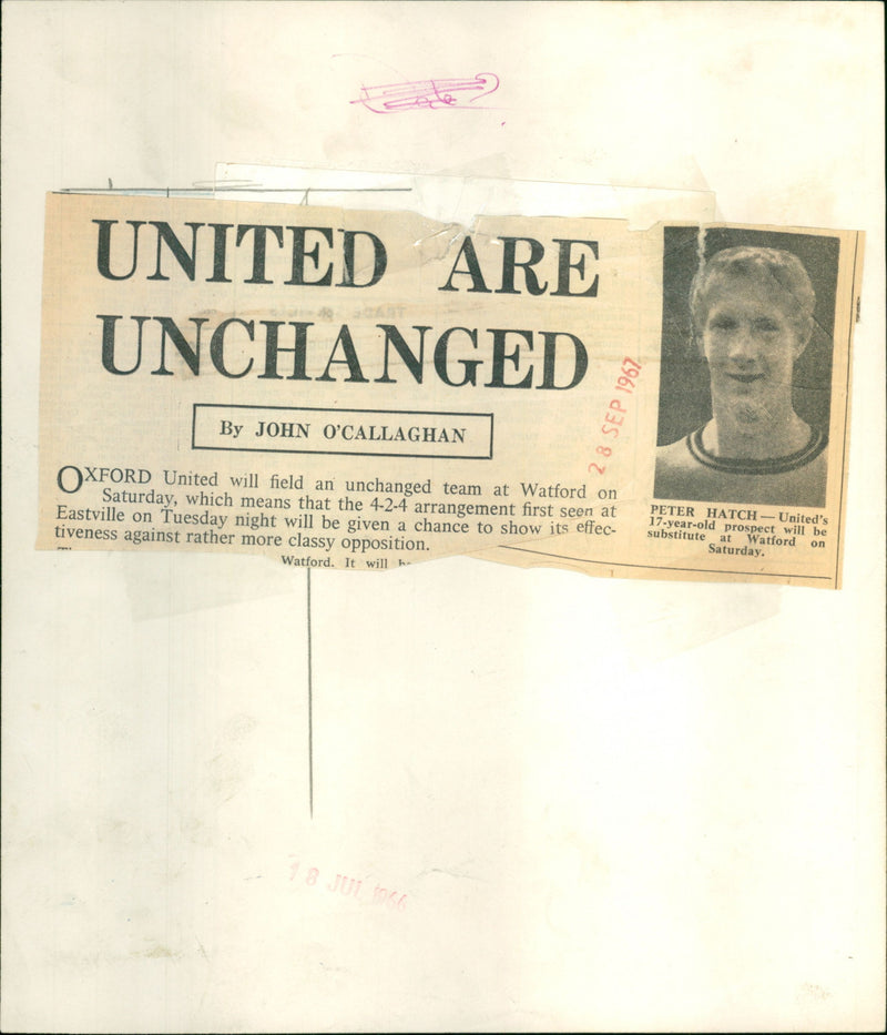 Peter Hatch - Vintage Photograph