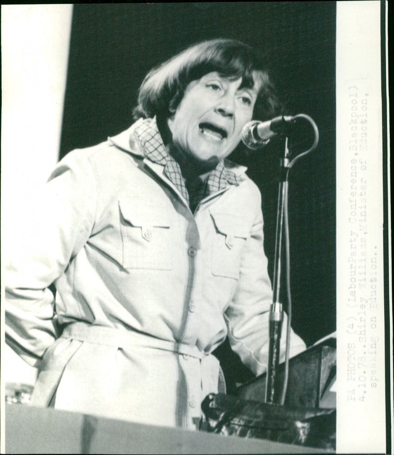 Mrs. Shirley Williams - Vintage Photograph