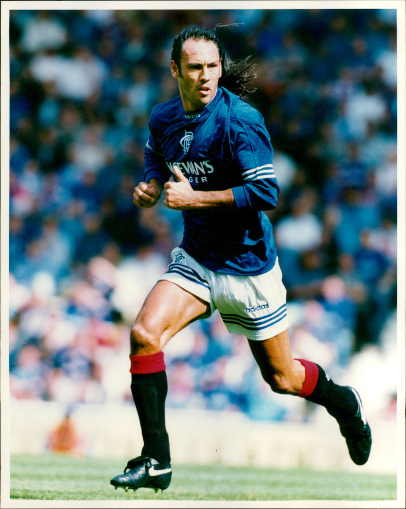 Mark Hateley - Vintage Photograph