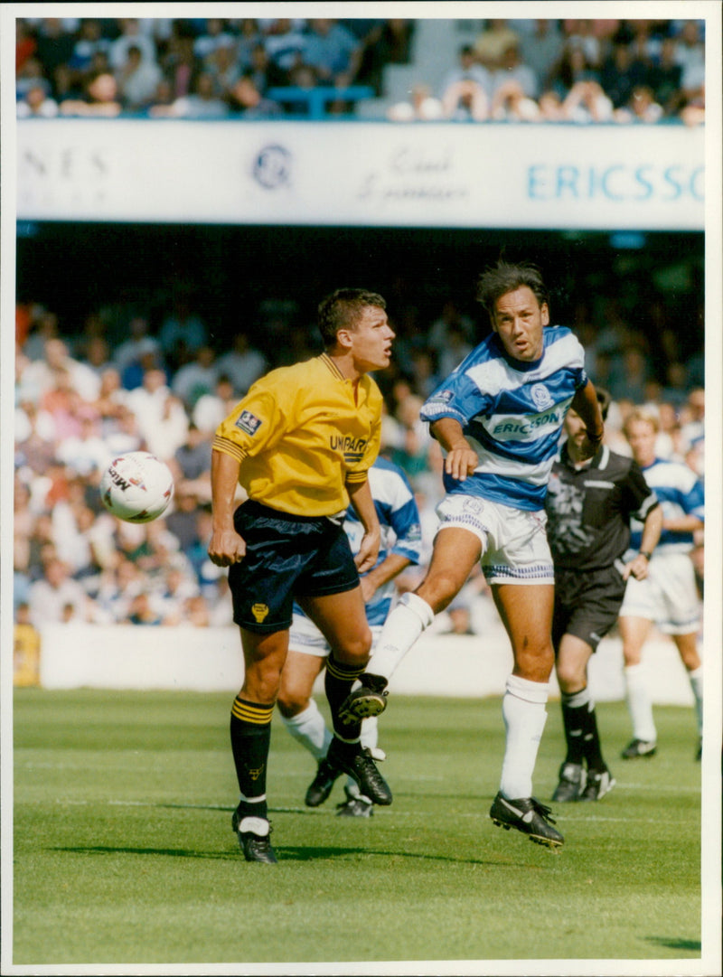 Mark Hateley - Vintage Photograph