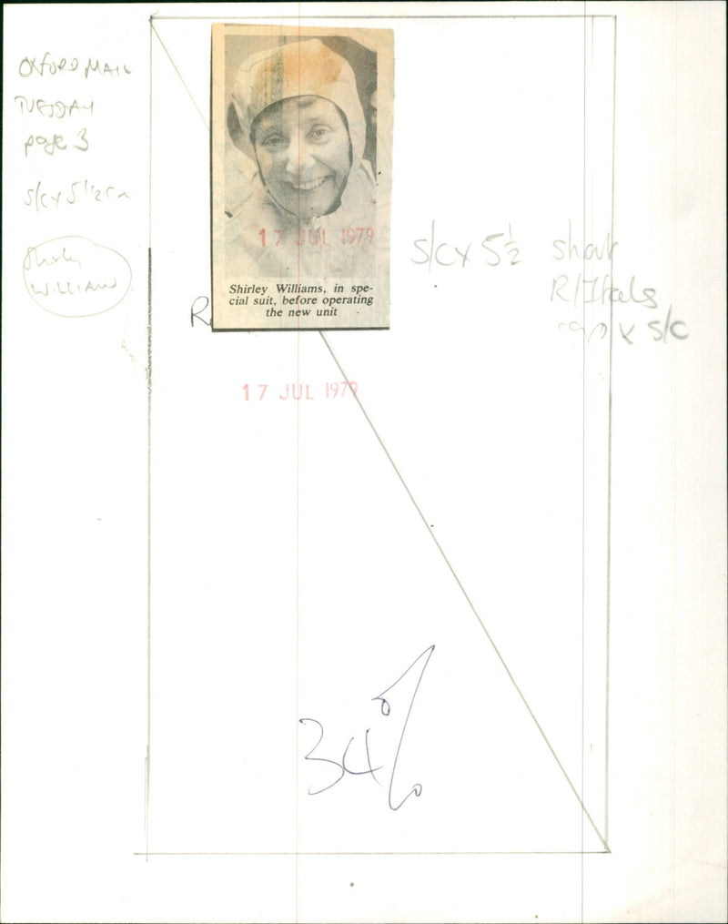 Shirley Williams - Vintage Photograph