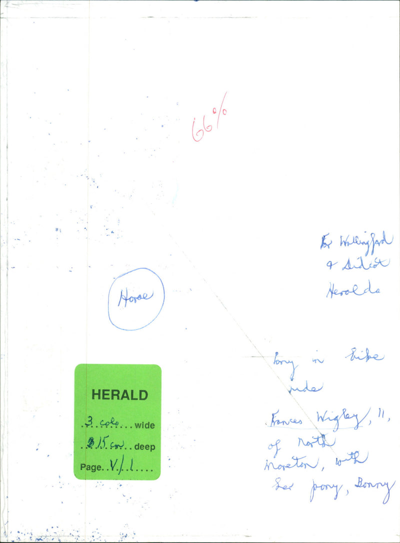 Frances Wigley - Vintage Photograph