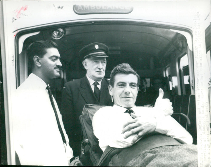 Johnny Haynes - Vintage Photograph