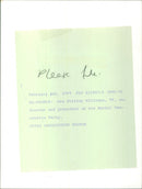 Mrs. Shirley Williams - Vintage Photograph