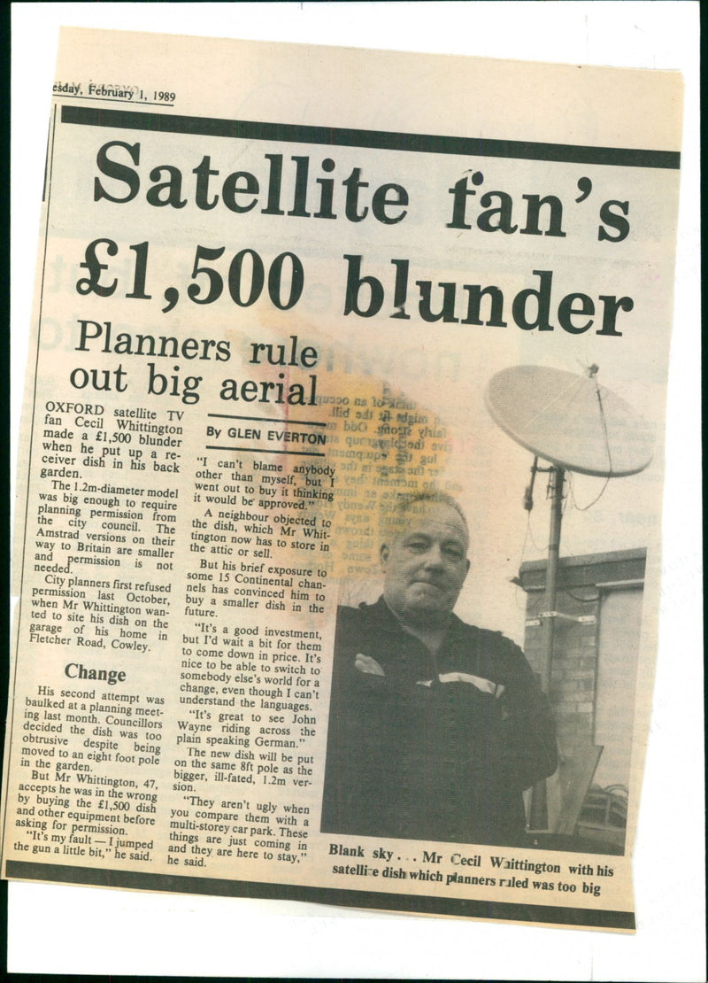 Mr. Cecil Waittington - Vintage Photograph