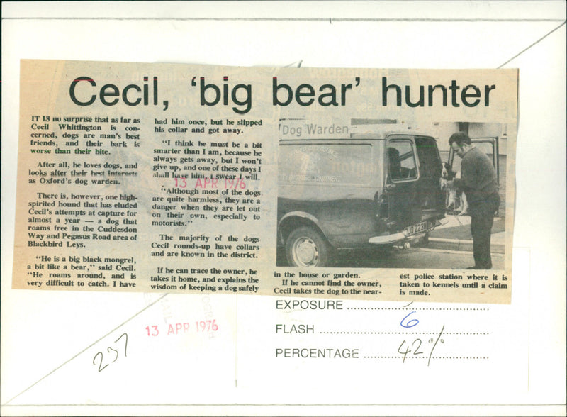 Cecil Whittington - Vintage Photograph