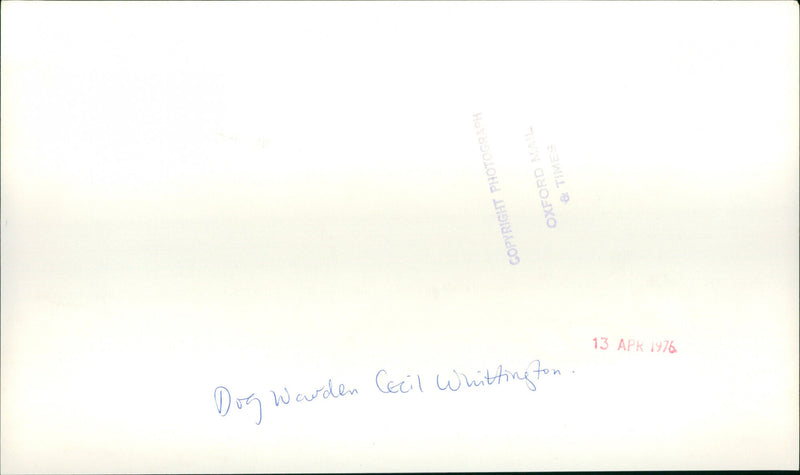 Cecil Whittington - Vintage Photograph