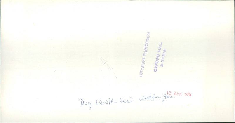 Cecil Whittington - Vintage Photograph