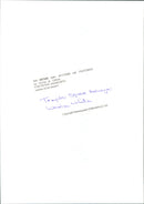 Wendy White - Vintage Photograph