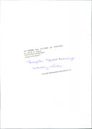 Wendy White - Vintage Photograph