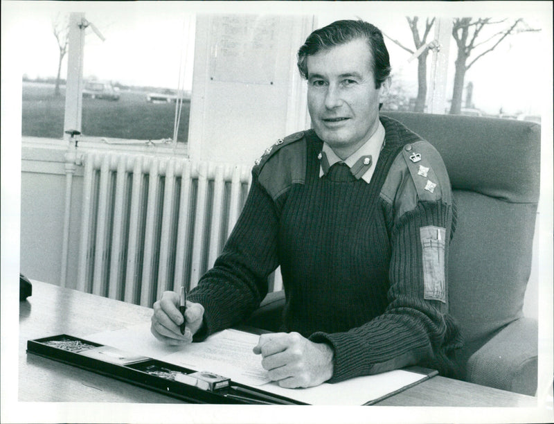 Col David Whitten - Vintage Photograph