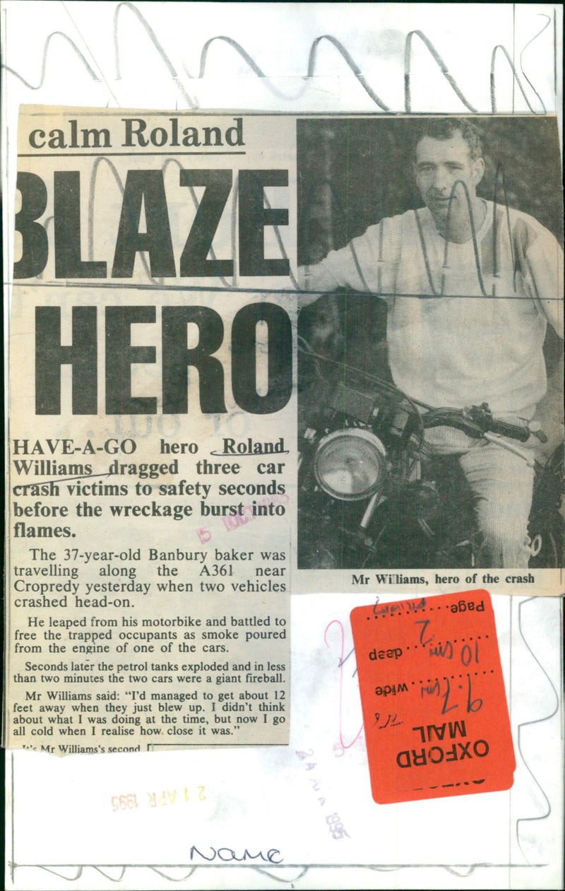 Roland Williams - Vintage Photograph