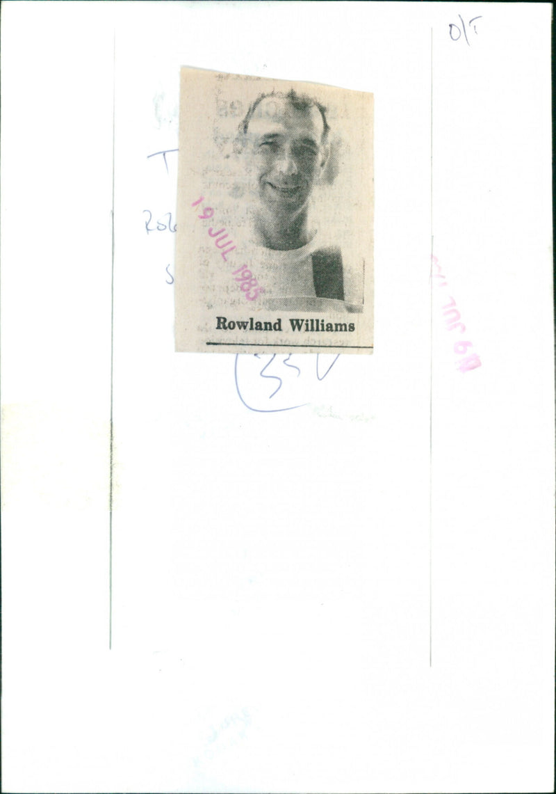Roland Williams - Vintage Photograph