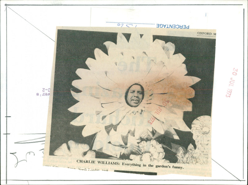 Charlie Williams - Vintage Photograph