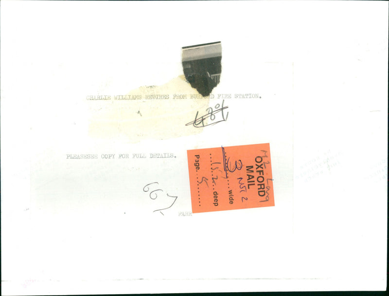 Charlie Williams - Vintage Photograph