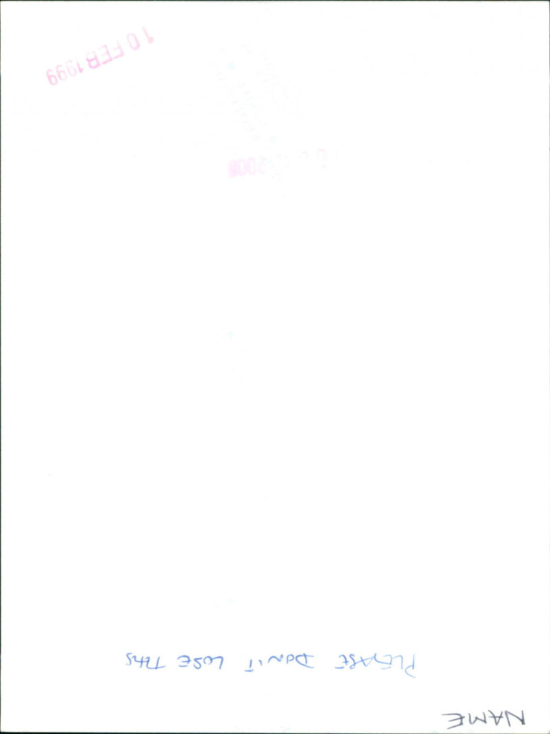 Robbie Williams - Vintage Photograph