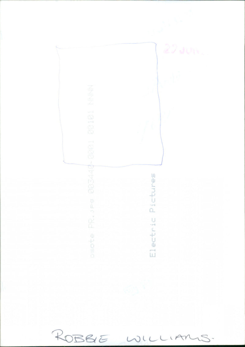 Robbie Williams - Vintage Photograph