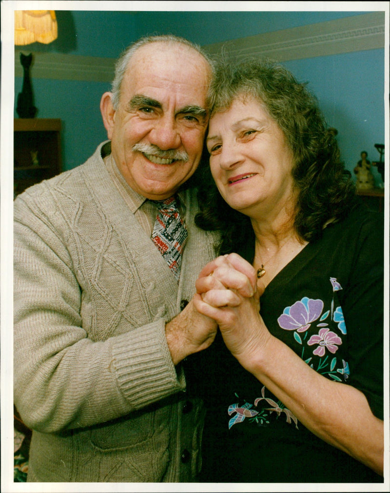 Carlton Williams and Sylvia Sandals - Vintage Photograph