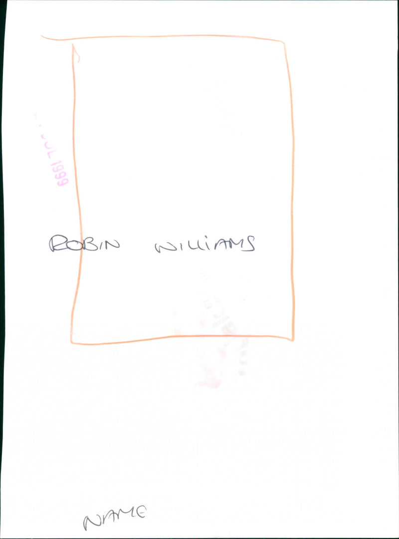 Robin Williams - Vintage Photograph