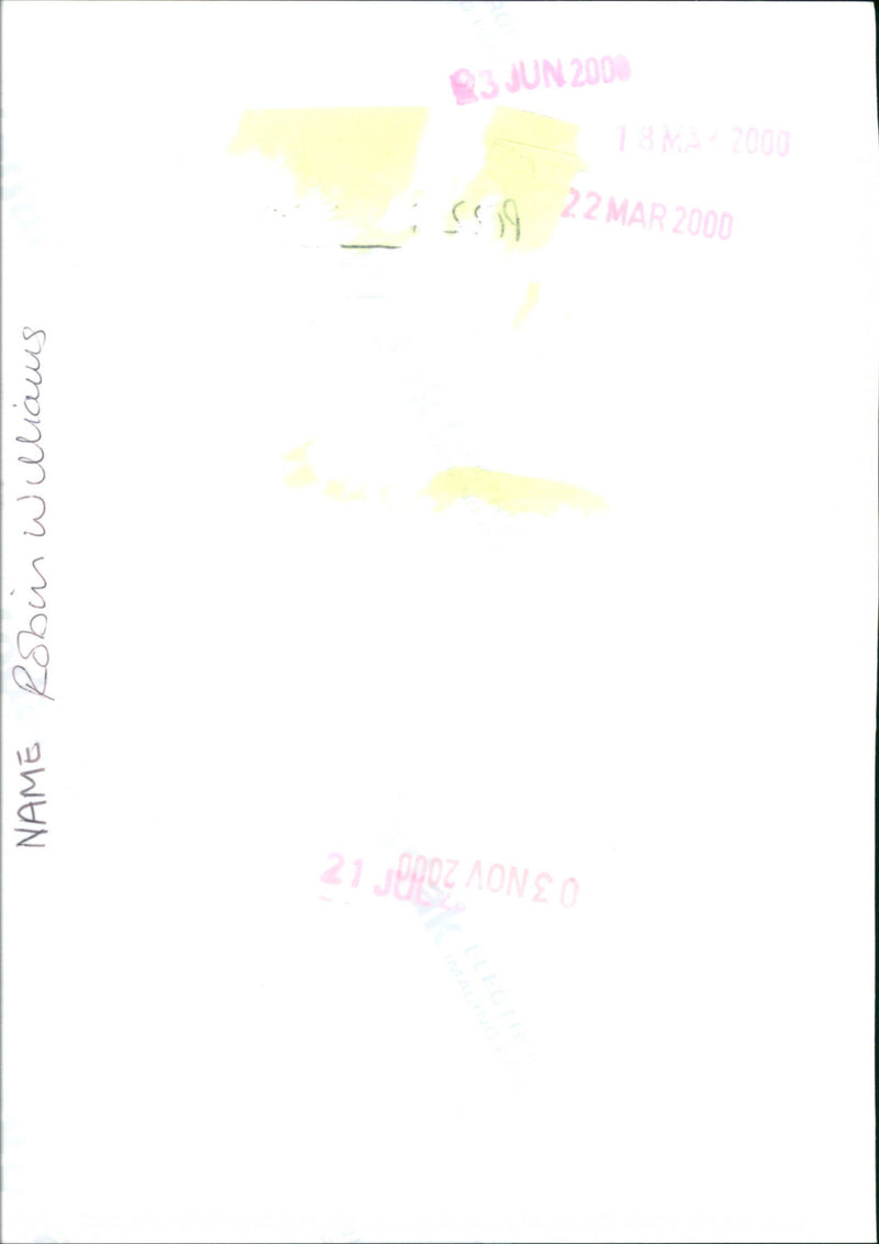 Robin Williams - Vintage Photograph