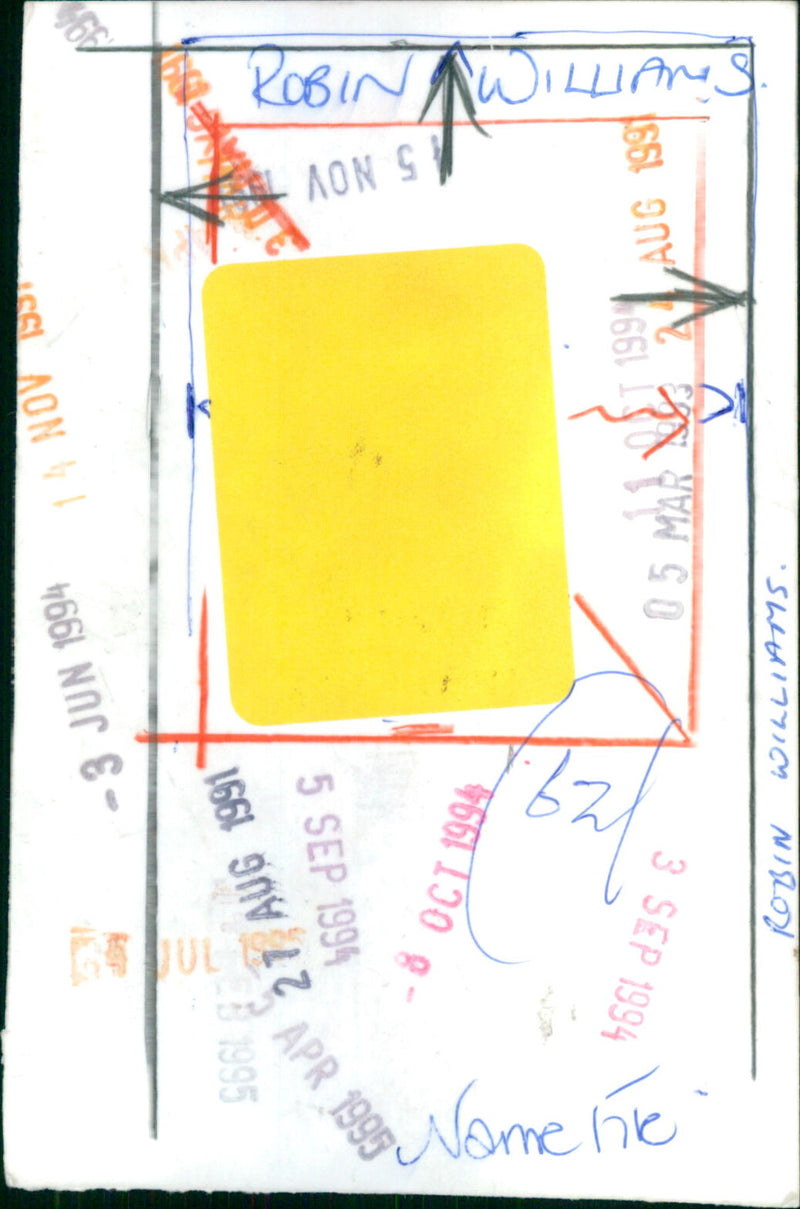 Robin Williams - Vintage Photograph