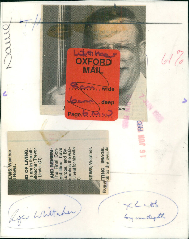 Roger Whitaker - Vintage Photograph