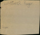 Whittaker Roger - Vintage Photograph