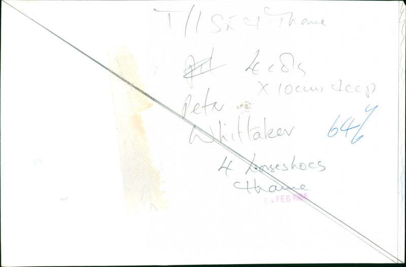 Peter Whittaker - Vintage Photograph