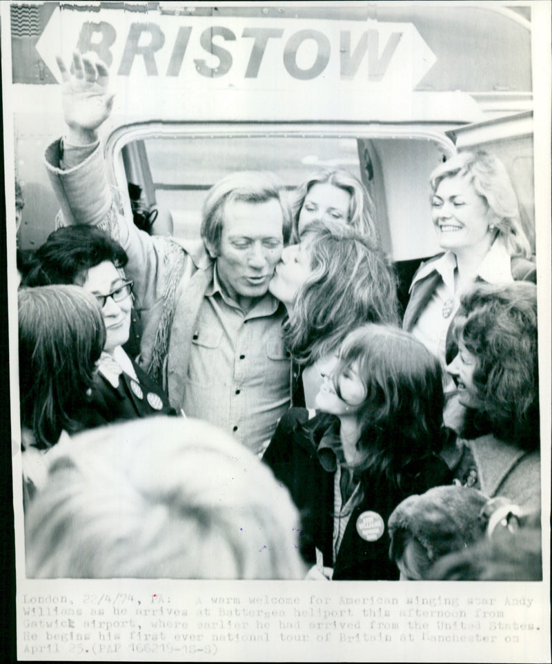 Andy Williams - Vintage Photograph