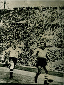 Eddie Stuart of Wolverhampton in Moscow match - Vintage Photograph