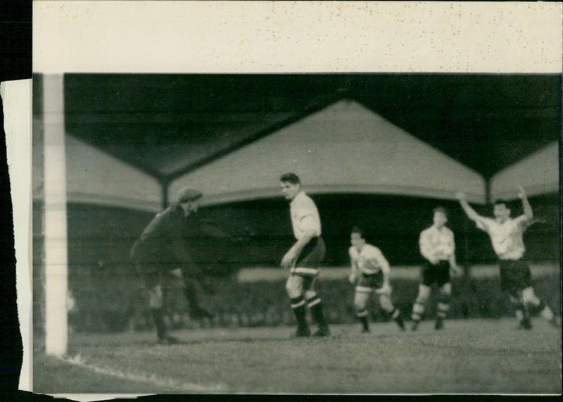The wolves first goal with the Dynamo team - Vintage Photograph