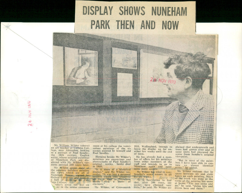 Mr. William Wilder - Vintage Photograph