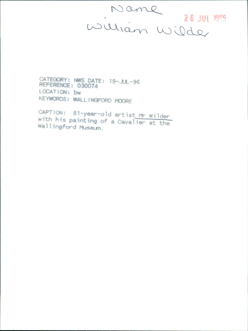 William Wilder - Vintage Photograph