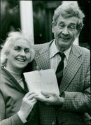 Will and his wife Joan - Vintage Photograph