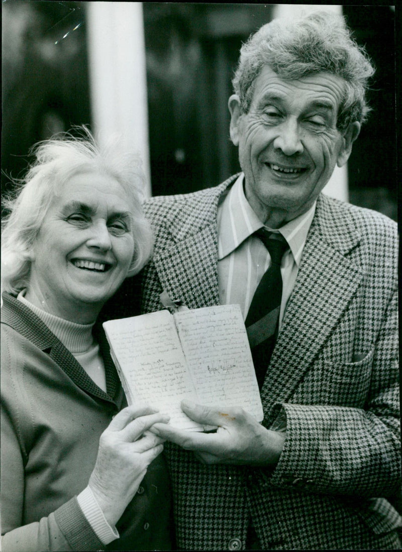 Will and his wife Joan - Vintage Photograph