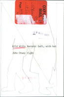 Wild Willy Barrett with John Otway - Vintage Photograph