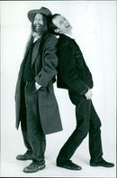 Wild Willy Barrett with John Otway - Vintage Photograph