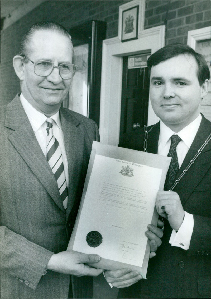 John Wilder and Bernard Picken - Vintage Photograph