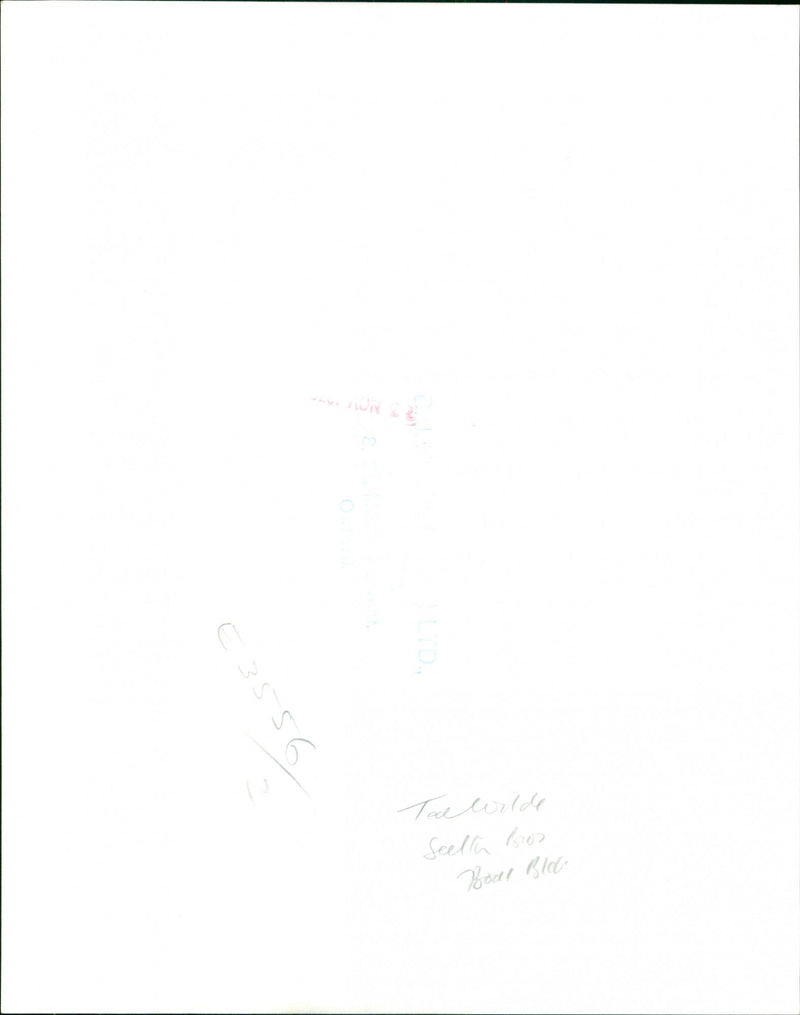 Ted Wilde - Vintage Photograph