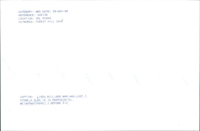 Linda Williams - Vintage Photograph