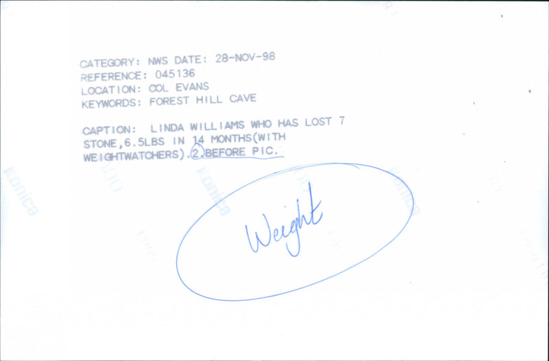 Linda Williams - Vintage Photograph