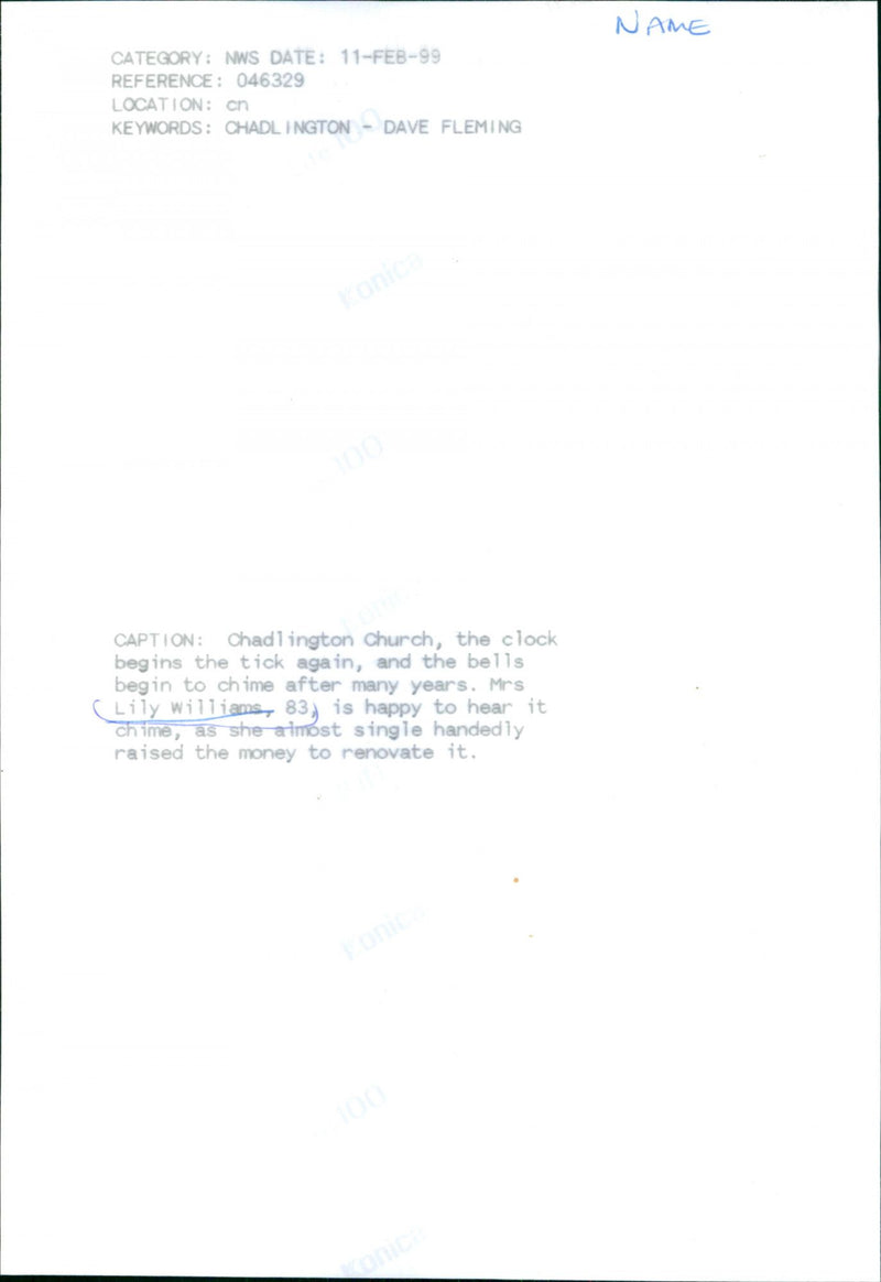 Lillian Williams - Vintage Photograph