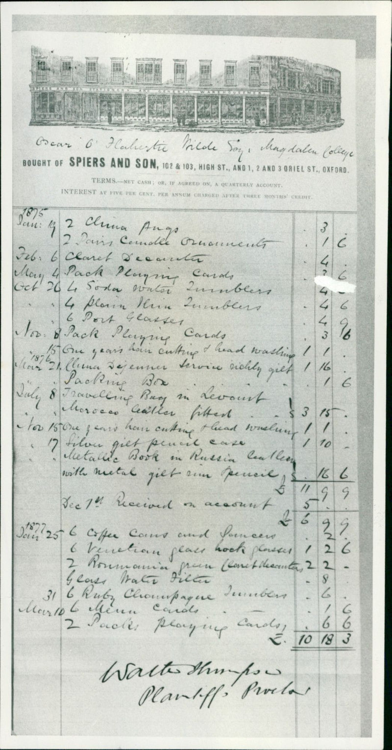 Spiers and Son - Vintage Photograph