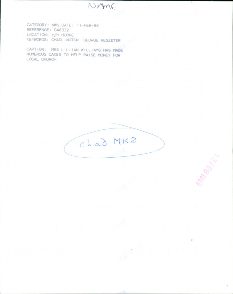 Lillian Williams - Vintage Photograph