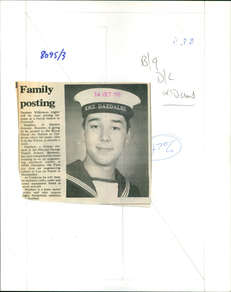 Stephen Wilkinson - Vintage Photograph