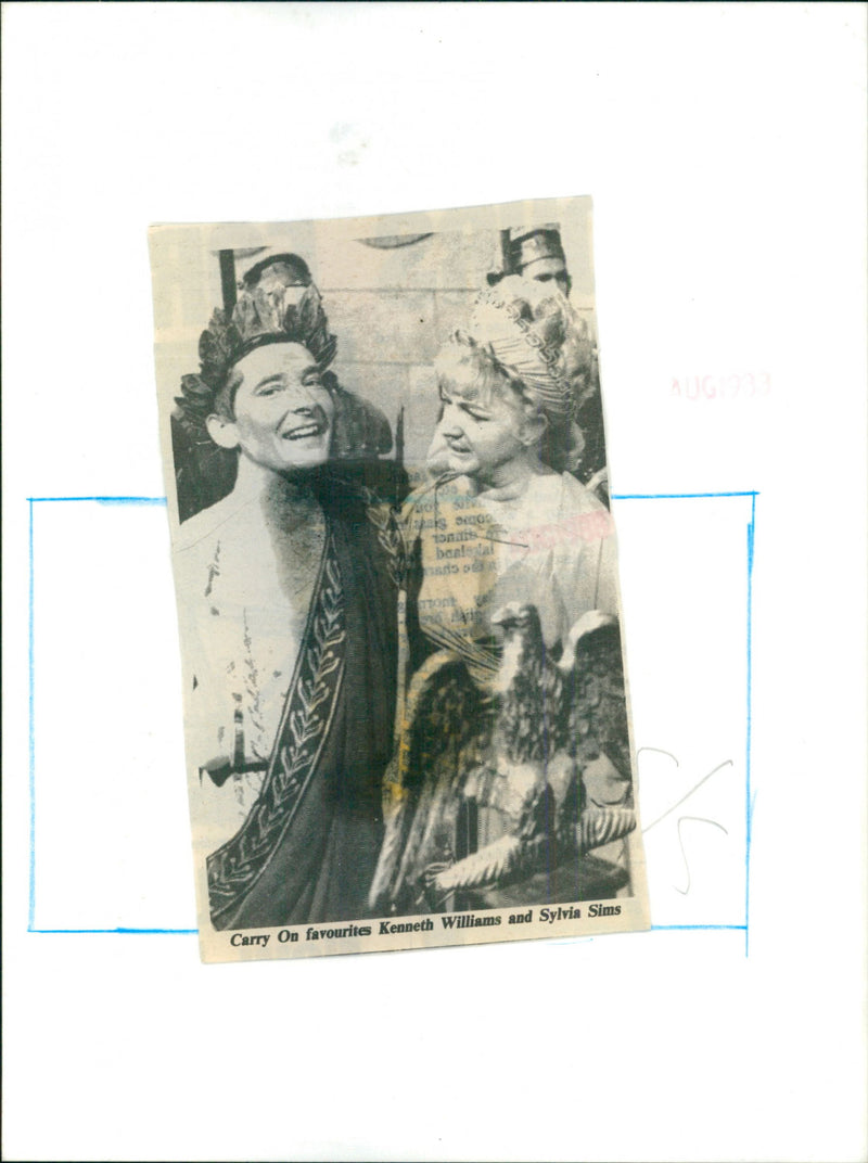 Kenneth Williams - Vintage Photograph