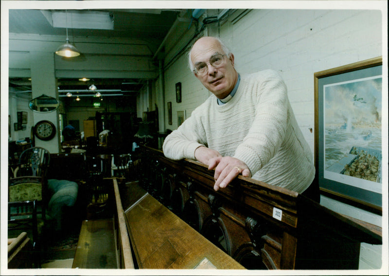 Rev. Richard Wiggins - Vintage Photograph