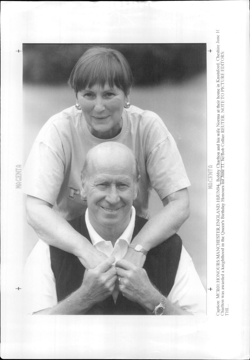Bobby Charlton - Vintage Photograph