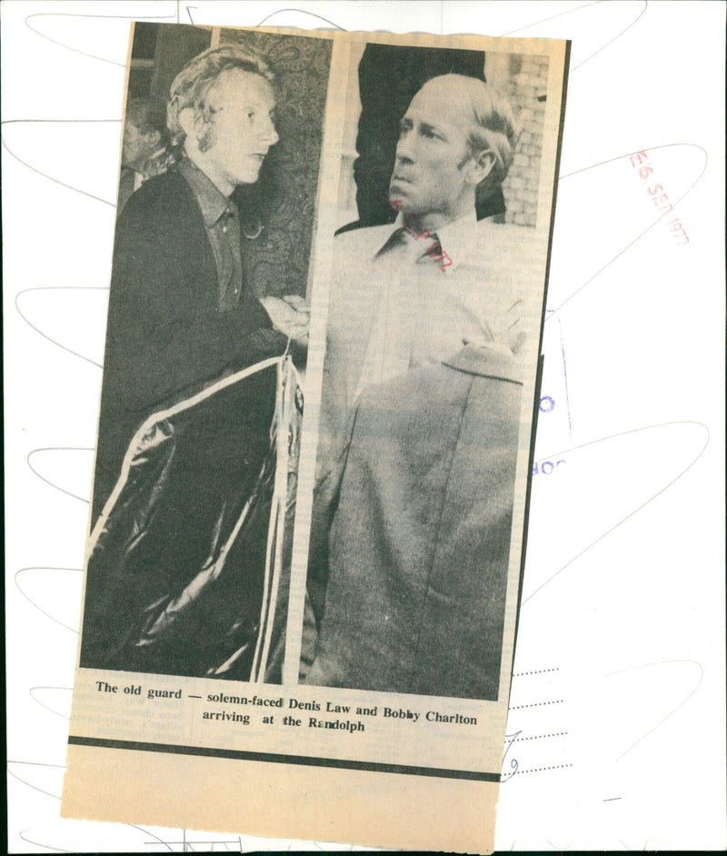 Bobby Charlton - Vintage Photograph